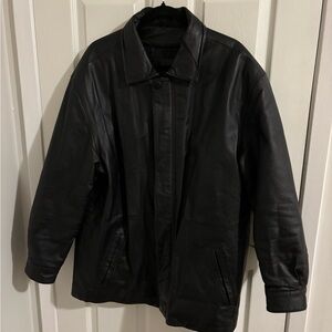 Leather jacket
